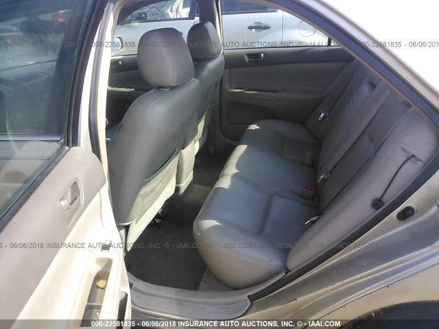 4T1BE30K14U934899 - 2004 TOYOTA CAMRY LE/XLE/SE 棕色 照片 8