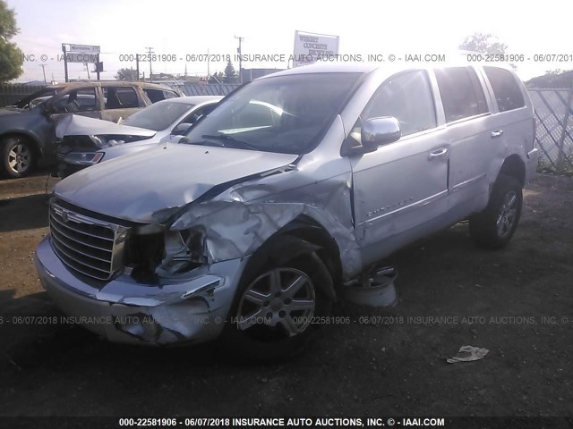 1A8HW58P67F586199 - 2007 CHRYSLER ASPEN LIMITED ვერცხლისფერი ფოტო 2