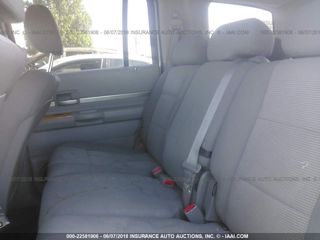 1A8HW58P67F586199 - 2007 CHRYSLER ASPEN LIMITED ვერცხლისფერი ფოტო 8