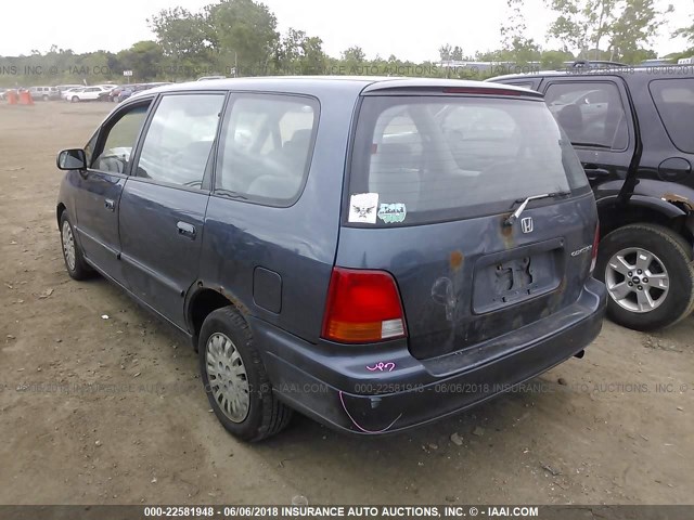 JHMRA186XSC031422 - 1995 HONDA ODYSSEY LX/EX BLUE photo 3