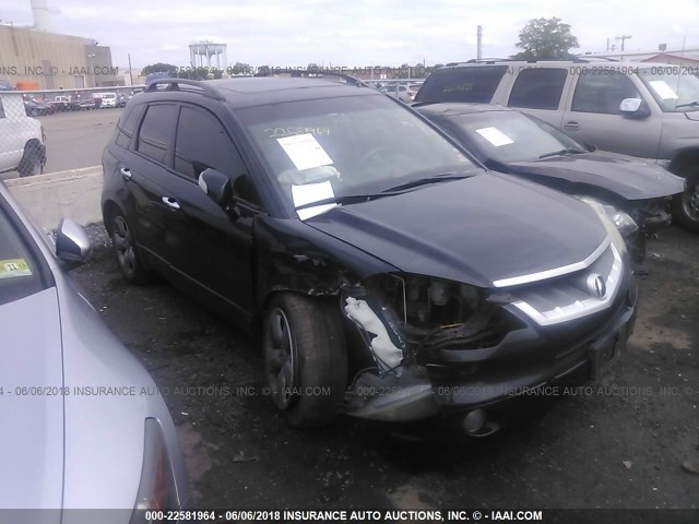 5J8TB182X7A005795 - 2007 ACURA RDX BLACK photo 1