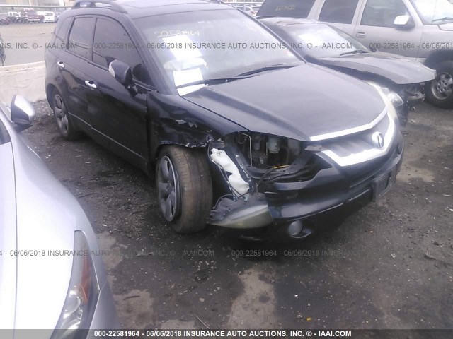 5J8TB182X7A005795 - 2007 ACURA RDX BLACK photo 6