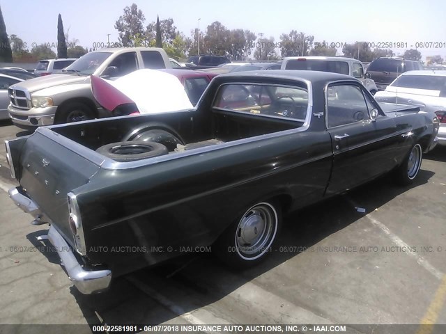 6K27C204046 - 1966 FORD RANCHERO GREEN photo 4