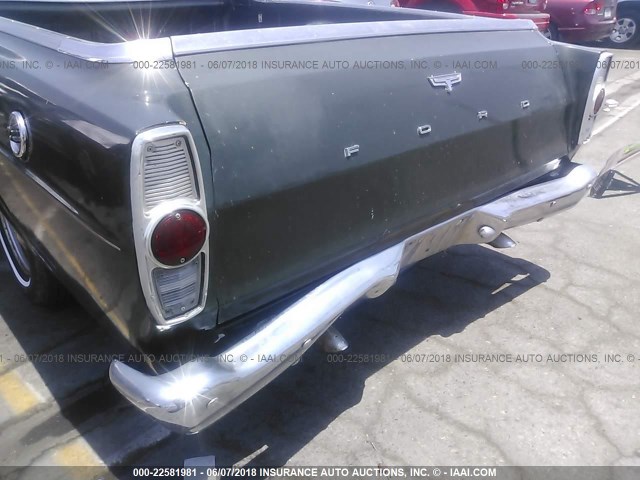 6K27C204046 - 1966 FORD RANCHERO GREEN photo 6