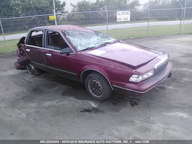 1G4AG55M2S6494298 - 1995 BUICK CENTURY SPECIAL RED photo 1