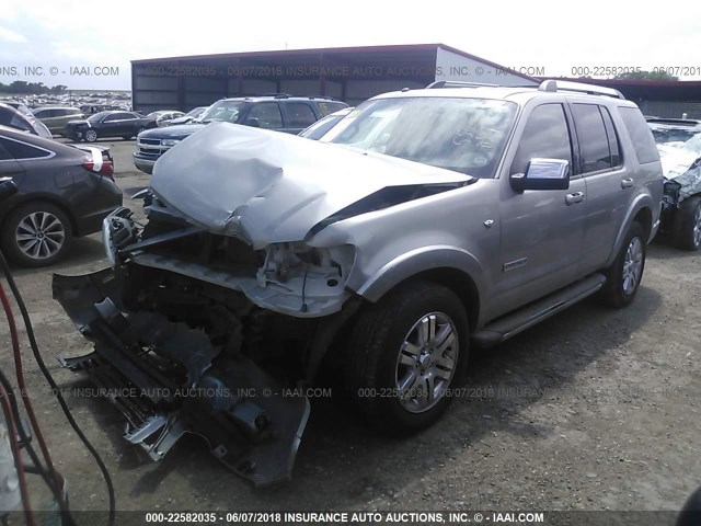 1FMEU75838UA07929 - 2008 FORD EXPLORER LIMITED 银色 照片 2