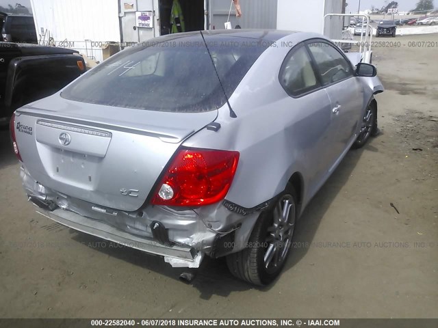 JTKDE177850048731 - 2005 TOYOTA SCION TC 银色 照片 4