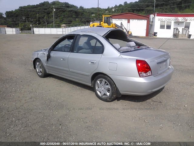 KMHDN46D86U359887 - 2006 HYUNDAI ELANTRA GLS/GT/LIMITED SILVER photo 3