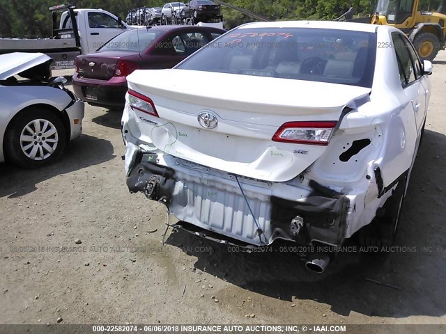 4T1BF1FK2DU656510 - 2013 TOYOTA CAMRY L/SE/LE/XLE 白色 照片 6
