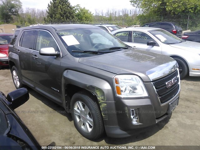 2GKALMEKXC6265179 - 2012 GMC TERRAIN SLE TAN photo 1