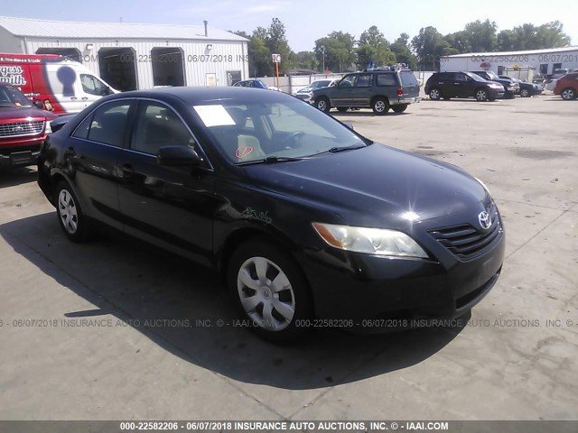 4T4BE46K08R026713 - 2008 TOYOTA CAMRY CE/LE/XLE/SE BLACK photo 1