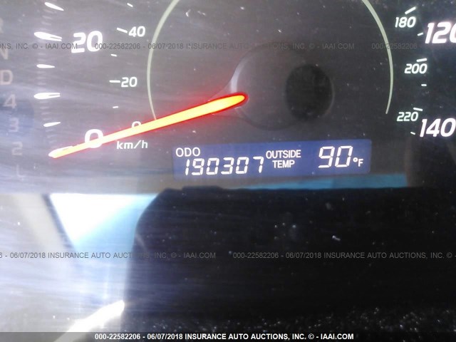 4T4BE46K08R026713 - 2008 TOYOTA CAMRY CE/LE/XLE/SE BLACK photo 7