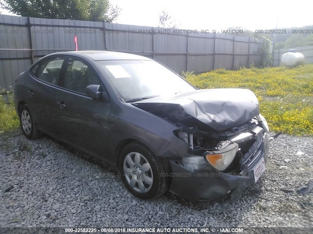 KMHDU46D67U022073 - 2007 HYUNDAI ELANTRA GLS/SE/LIMITED GRAY photo 1