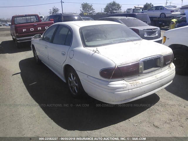 1G4HP52K144171974 - 2004 BUICK LESABRE CUSTOM WHITE photo 3