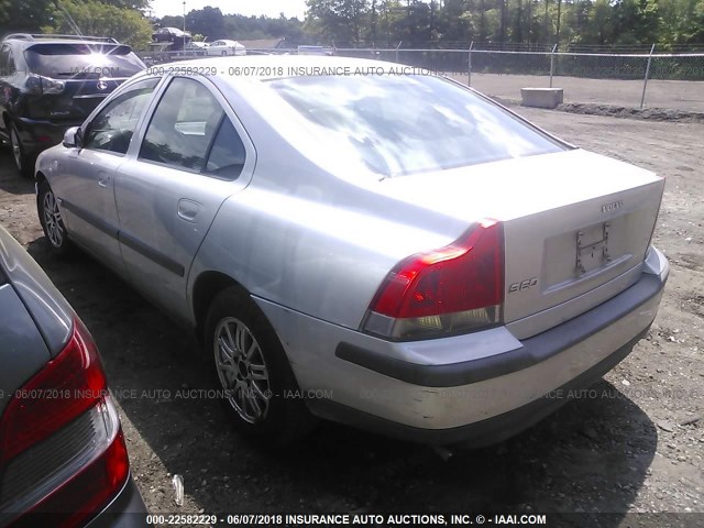 YV1RS64A942374358 - 2004 VOLVO S60 SILVER photo 3