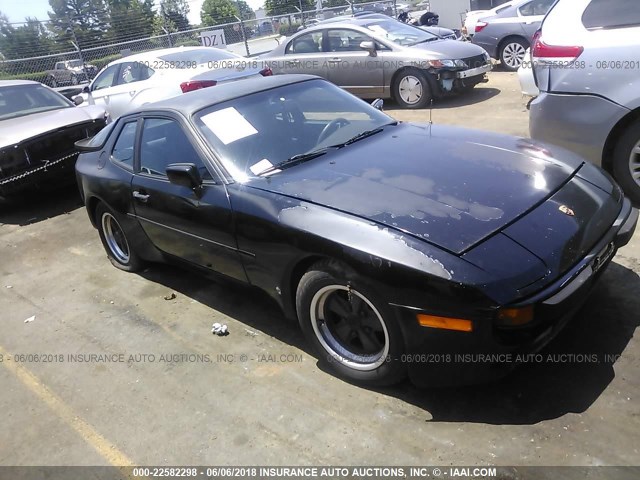 WP0AA0945FN454294 - 1985 PORSCHE 944 BLACK photo 1