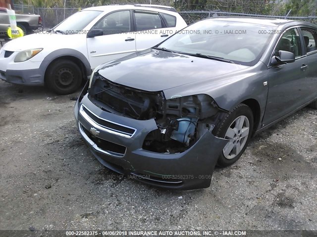 1G1ZG57B58F174039 - 2008 CHEVROLET MALIBU LS 灰色 照片 6