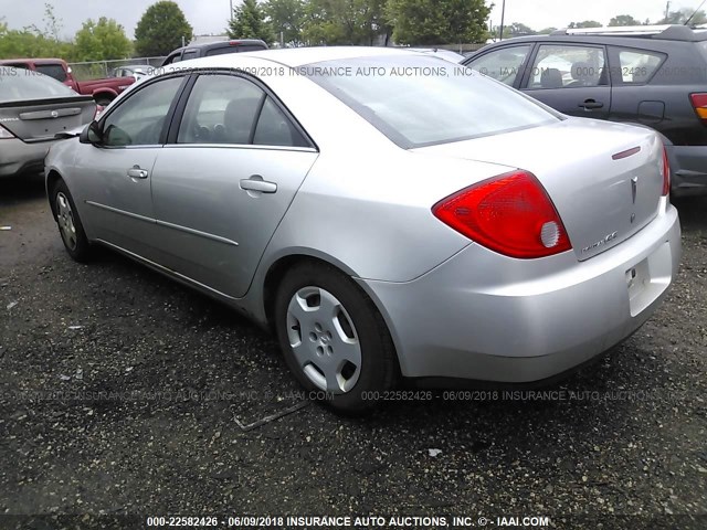 1G2ZF57B984129289 - 2008 PONTIAC G6 VALUE LEADER/BASE SILVER photo 3