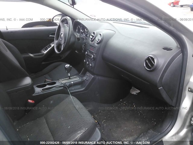 1G2ZF57B984129289 - 2008 PONTIAC G6 VALUE LEADER/BASE SILVER photo 5