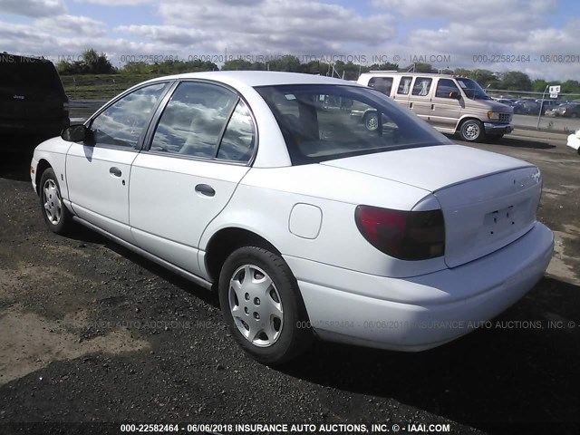 1G8ZH5284YZ240184 - 2000 SATURN SL1 WHITE photo 3