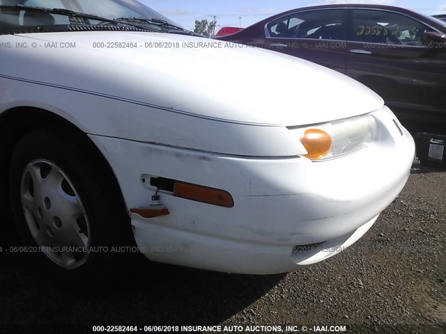 1G8ZH5284YZ240184 - 2000 SATURN SL1 WHITE photo 6