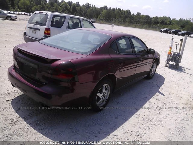 2G2WS522241122454 - 2004 PONTIAC GRAND PRIX GT2 წითელი ფოტო 4