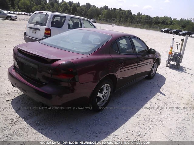 2G2WS522241122454 - 2004 PONTIAC GRAND PRIX GT2 RED photo 4