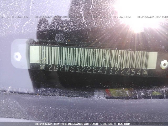 2G2WS522241122454 - 2004 PONTIAC GRAND PRIX GT2 წითელი ფოტო 9