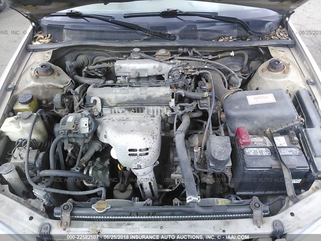 4T1BG22K8WU298163 - 1998 TOYOTA CAMRY CE/LE/XLE TAN photo 10