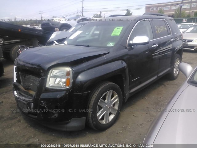 2CTFLEEY3A6359594 - 2010 GMC TERRAIN SLE BLACK photo 2