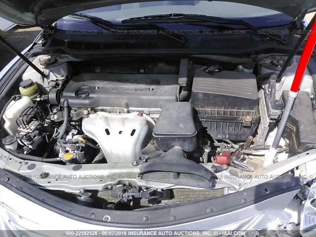 4T1BE46K17U590959 - 2007 TOYOTA CAMRY NEW GENERAT CE/LE/XLE/SE SILVER photo 10