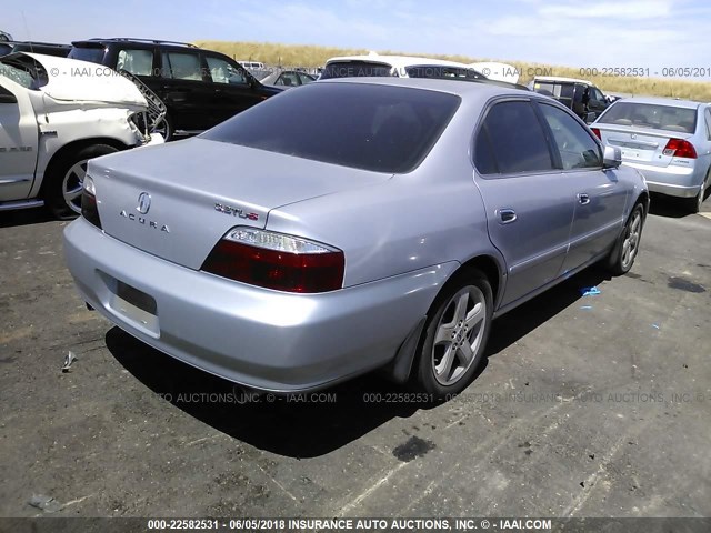 19UUA56852A014712 - 2002 ACURA 3.2TL TYPE-S SILVER photo 4