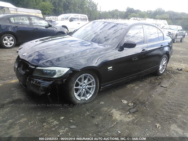 WBAPK5C52AA651197 - 2010 BMW 328 XI SULEV BLACK photo 2