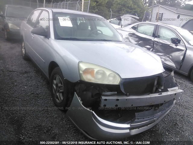 1G1ZT54805F186793 - 2005 CHEVROLET MALIBU LS 银色 照片 1