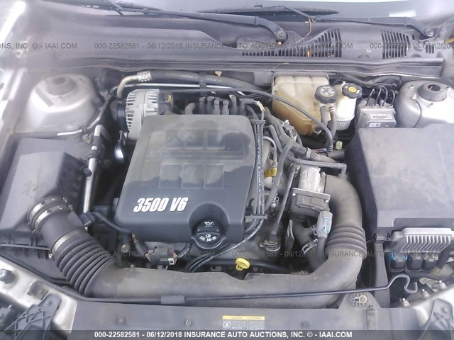 1G1ZT54805F186793 - 2005 CHEVROLET MALIBU LS 银色 照片 10