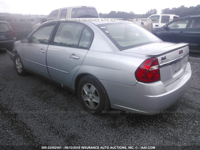 1G1ZT54805F186793 - 2005 CHEVROLET MALIBU LS 银色 照片 3
