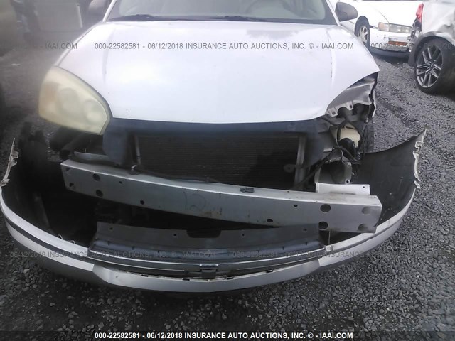 1G1ZT54805F186793 - 2005 CHEVROLET MALIBU LS 银色 照片 6