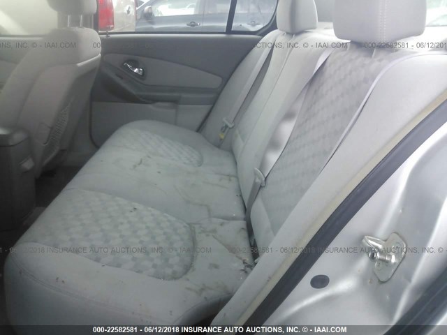 1G1ZT54805F186793 - 2005 CHEVROLET MALIBU LS 银色 照片 8