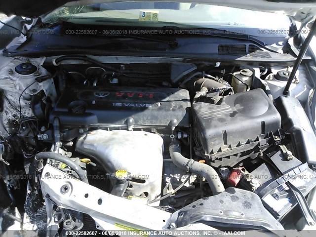 4T1BE32K26U720990 - 2006 TOYOTA CAMRY LE/XLE/SE თეთრი ფოტო 10
