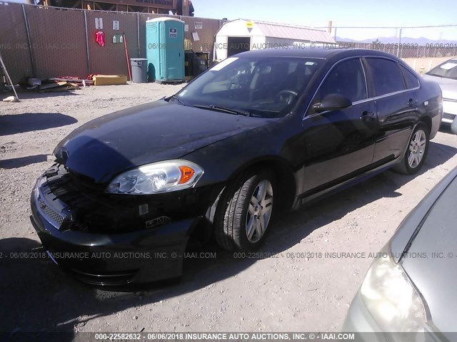 2G1WB5E37E1137946 - 2014 CHEVROLET IMPALA LIMITED LT GRAY photo 2