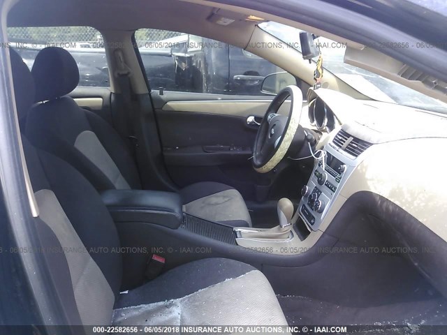 1G1ZA5E00AF154838 - 2010 CHEVROLET MALIBU LS BLACK photo 5