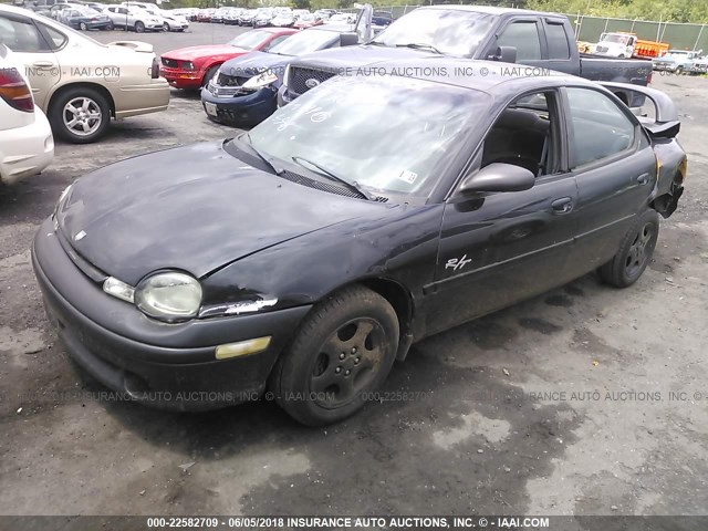 1B3ES47Y3WD663293 - 1998 DODGE NEON HIGHLINE/SPORT/LE/R/T BLACK photo 2