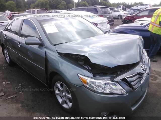 4T1BK3EK1AU601101 - 2010 TOYOTA CAMRY SE/LE/XLE 绿色 照片 1
