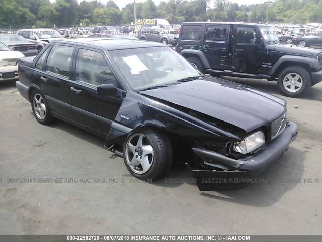 YV1LS5727T3336284 - 1996 VOLVO 850 BLACK photo 1