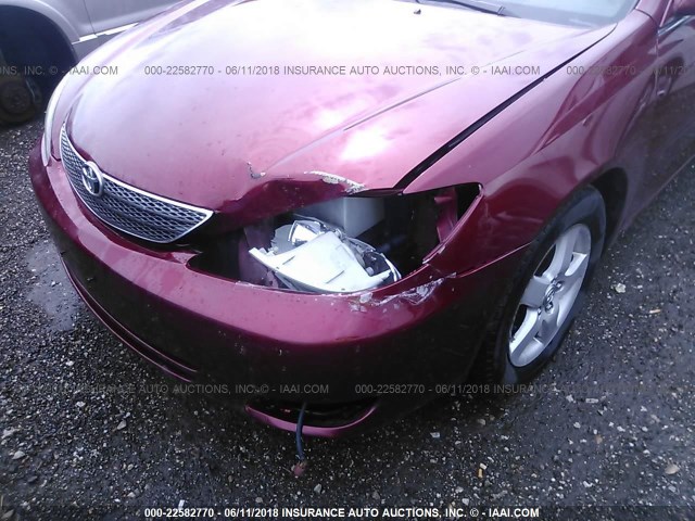 JTDBE32K620041049 - 2002 TOYOTA CAMRY LE/XLE/SE 勃艮第红 照片 6