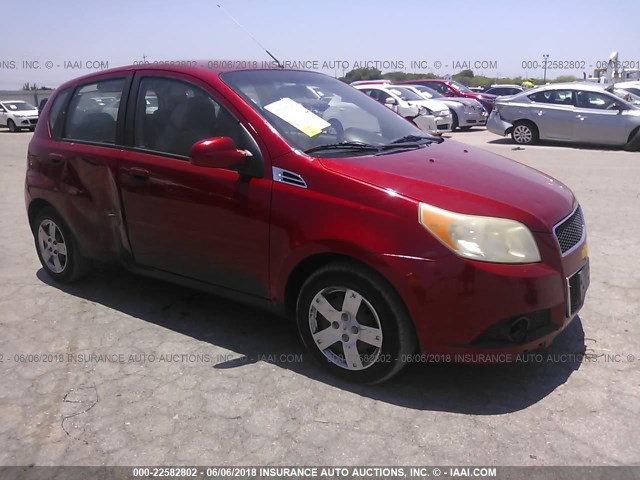 KL1TD6DE5BB133572 - 2011 CHEVROLET AVEO LS/LT 红色 照片 1