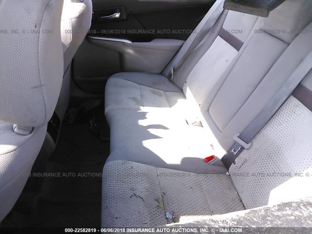 4T4BF1FKXDR298580 - 2013 TOYOTA CAMRY L/SE/LE/XLE 黑色 照片 8