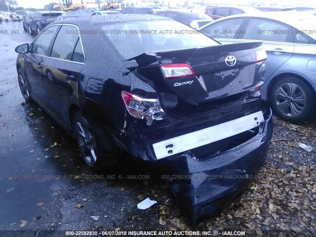 4T1BF1FK8EU468933 - 2014 TOYOTA CAMRY L/SE/LE/XLE BLACK photo 6