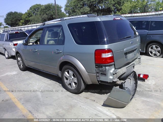 1FMZK02105GA48681 - 2005 FORD FREESTYLE SEL Light Blue photo 3