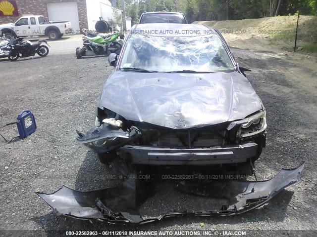 JM1BK32G971653915 - 2007 MAZDA 3 I GRAY photo 6